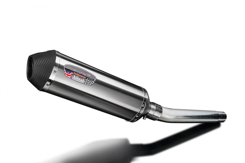 Suzuki GSXR1000 K5-K6 2005-2006 343mm X-Oval Stainless Exhaust Silencer Can Kit