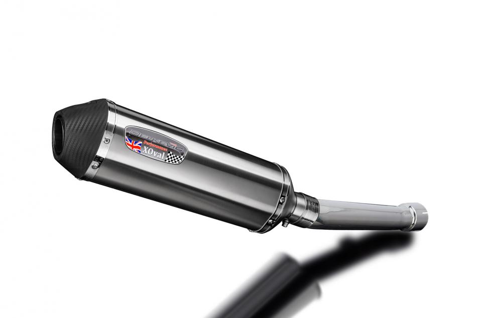 Yamaha FZS1000 Fazer 2000-2005 343mm X-Oval Stainless Exhaust Silencer Can Kit