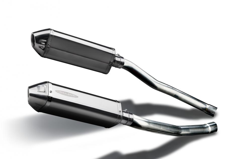 KAWASAKI ZZR1400 NINJA 2008-2011 320mm TRI STAINLESS BSAU SILENCER EXHAUST KIT