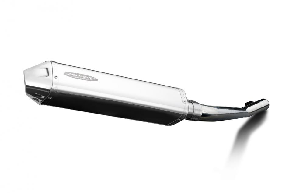 Suzuki GSF1200 Bandit 1995-07 420mm Tri-Oval Stainless Exhaust Silencer Can Kit