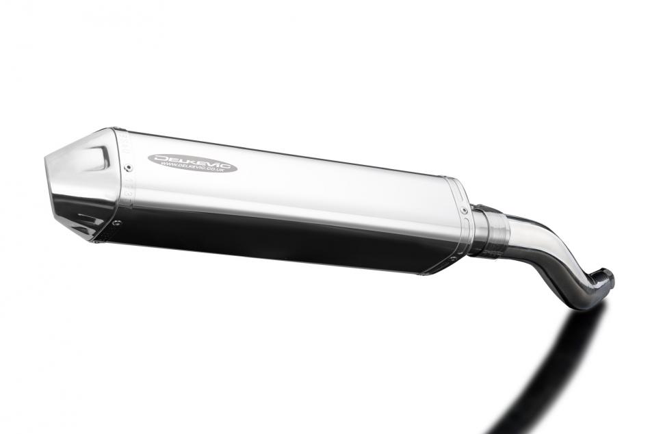 Kawasaki Z750S Z750 2007-2012 420mm Tri-Oval Stainless Exhaust Silencer Can Kit