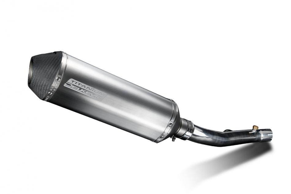 Honda CBR600FS Sport 2001-2003 343mm X-Oval Titanium Exhaust Silencer Can Kit