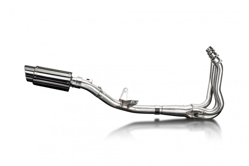 Suzuki GSX-S1000 GX 2024-2026 Full Exhaust 4-1 200mm Round Stainless Silencer