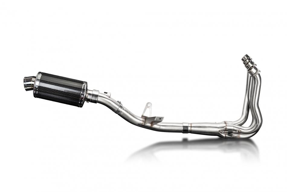 Suzuki GSX-S1000 GX 2024-2026 Full Exhaust 4-1 225mm Oval Carbon Silencer