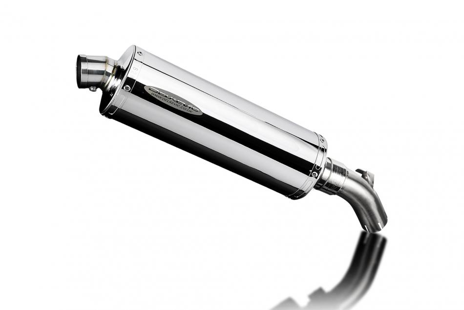 Suzuki GSX-S1000 GX 2024-2026 350mm Oval Stainless Exhaust Silencer Can Kit