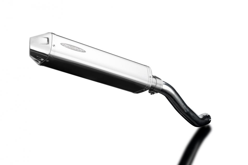 Kawasaki Z750 2004-2006 420mm Tri-Oval Stainless Exhaust Silencer Can Kit