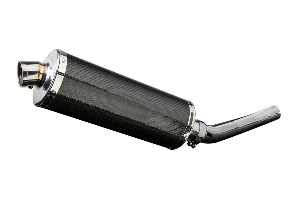 KAWASAKI Z750 2004-2006 350mm CARBON BSAU SILENCER EXHAUST KIT