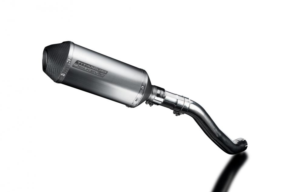 Kawasaki Z750 2004-2006 260mm X-Oval Titanium Exhaust Silencer Can Kit