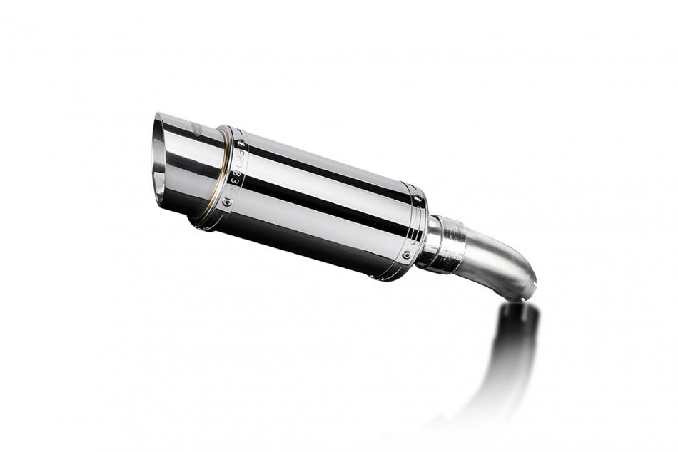 Triumph Tiger Sport 800 2024-2026 200mm Round Stainless Exhaust Silencer Can Kit