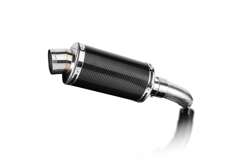 Triumph Tiger Sport 800 2024-2026 225mm Oval Carbon Exhaust Silencer Can Kit