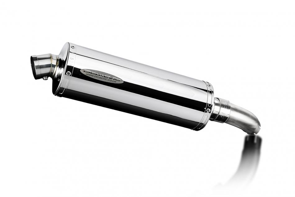 Triumph Tiger Sport 800 2024-2026 350mm Oval Stainless Exhaust Silencer Can Kit