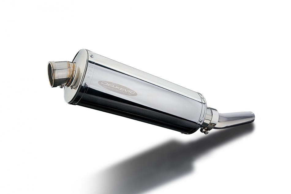 Honda CBF600S CBF600 2004-2007 350mm Oval Stainless Exhaust Silencer Can Kit