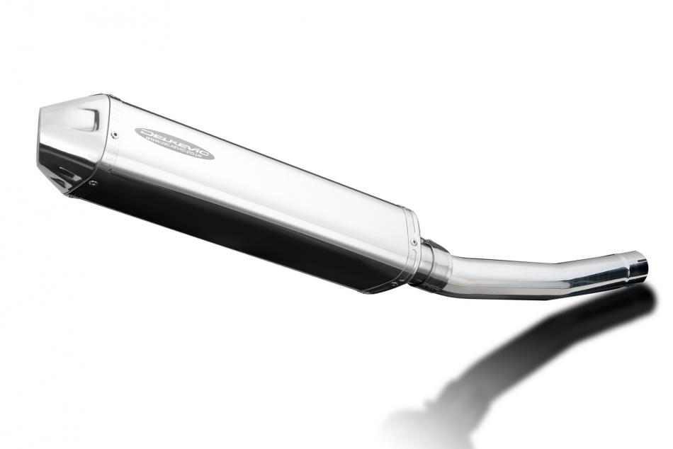 Yamaha YZF-R6 R6 1998-2002 5EB 420mm Tri-Oval Stainless Exhaust Silencer Can Kit