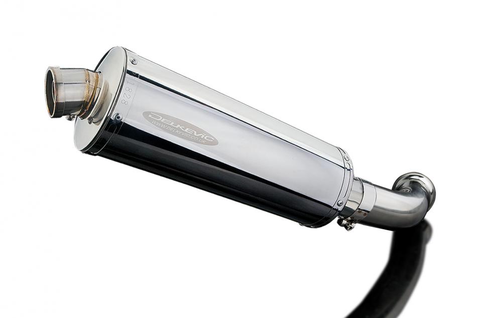 HONDA VFR750 1994-1997 350mm OVAL STAINLESS BSAU SILENCER EXHAUST KIT