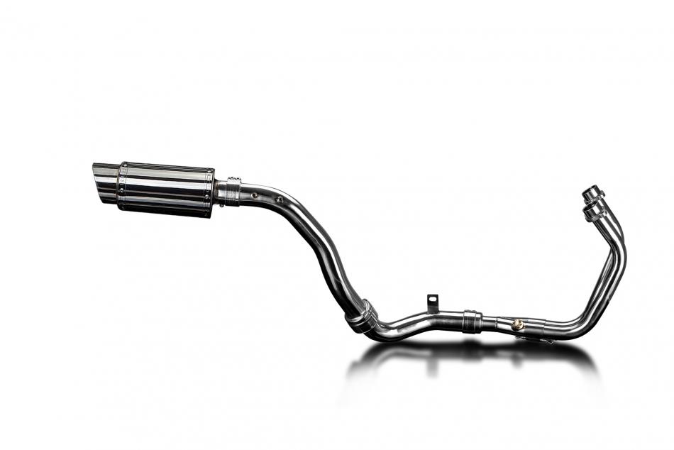 Honda SCL500 CL500 2023-2026 Complete Exhaust 200mm Round Stainless Silencer Can