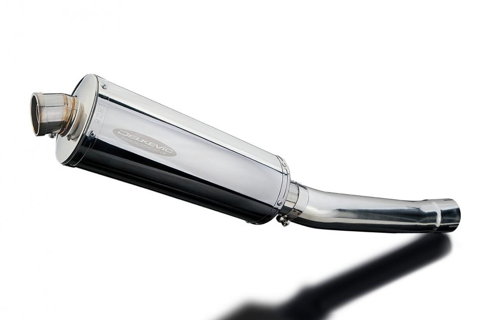YZFR6 YZF-R6 (5SL) 2003-2005 / OVAL 350mm (14 inch) SILENCER 304 STAINLESS STEEL