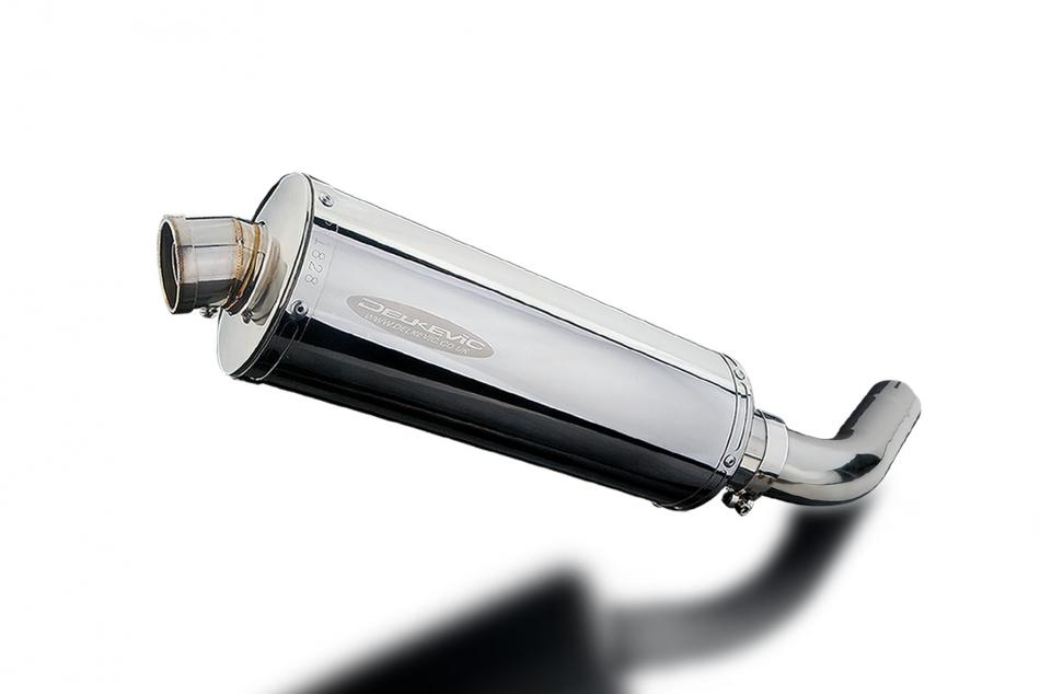 HONDA VFR800Fi 1998-2001 350mm OVAL STAINLESS BSAU SILENCER EXHAUST KIT