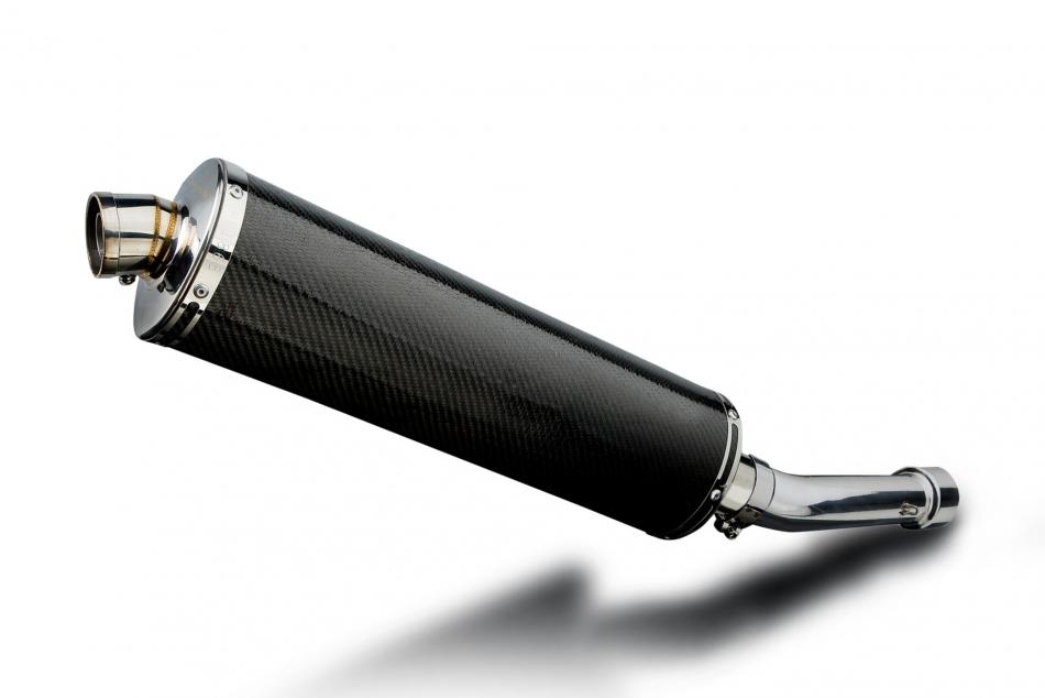 APRILIA RSV1000 MILLE R SP 98-03 450mm OVAL CARBON BSAU SILENCER EXHAUST KIT