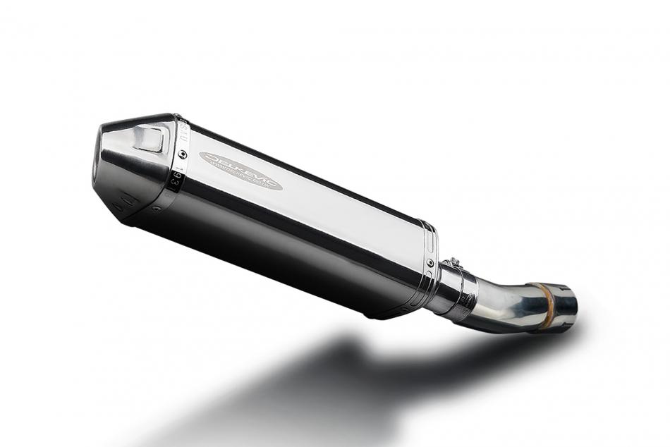 SUZUKI SV400 SV650 1998-2002 320mm TRI STAINLESS BSAU SILENCER EXHAUST KIT