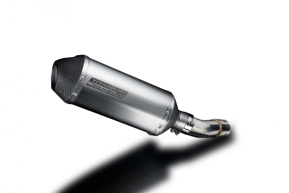 SUZUKI SV400 SV650 1998-2002 260mm X-OVAL TITANIUM  BSAU SILENCER EXHAUST KIT