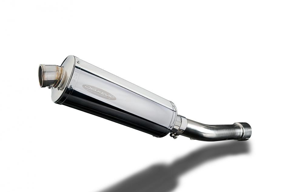 YAMAHA FZ1 FAZER 2006-2015 350mm OVAL STAINLESS BSAU SILENCER EXHAUST KIT