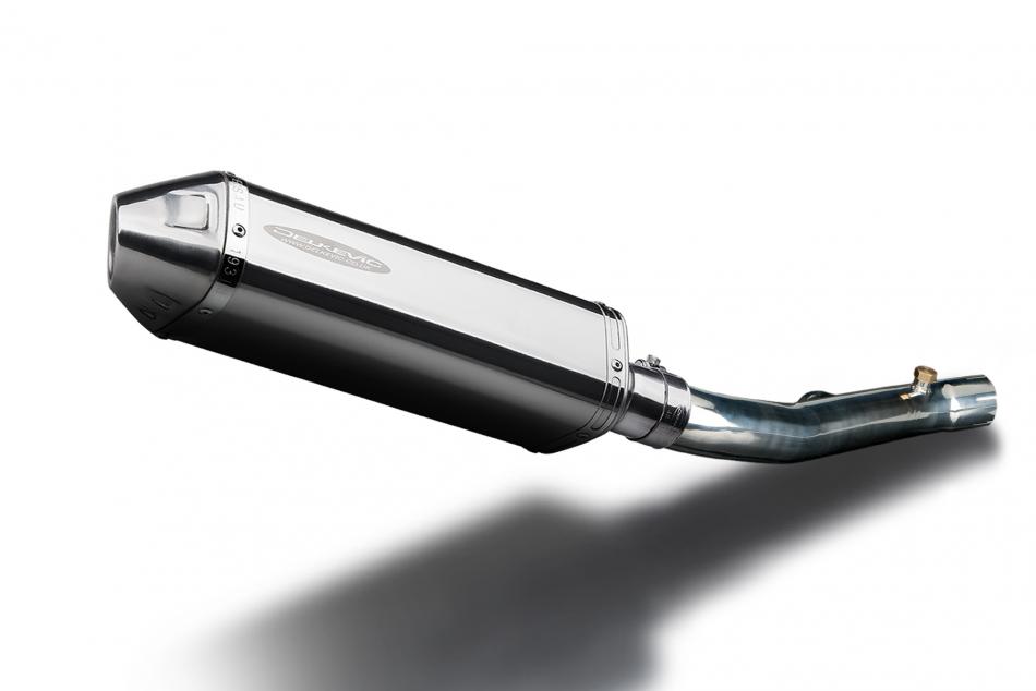 Honda CBR600F 2001-2006 320mm TRI-OVAL STAINLESS BSAU SILENCER EXHAUST KIT