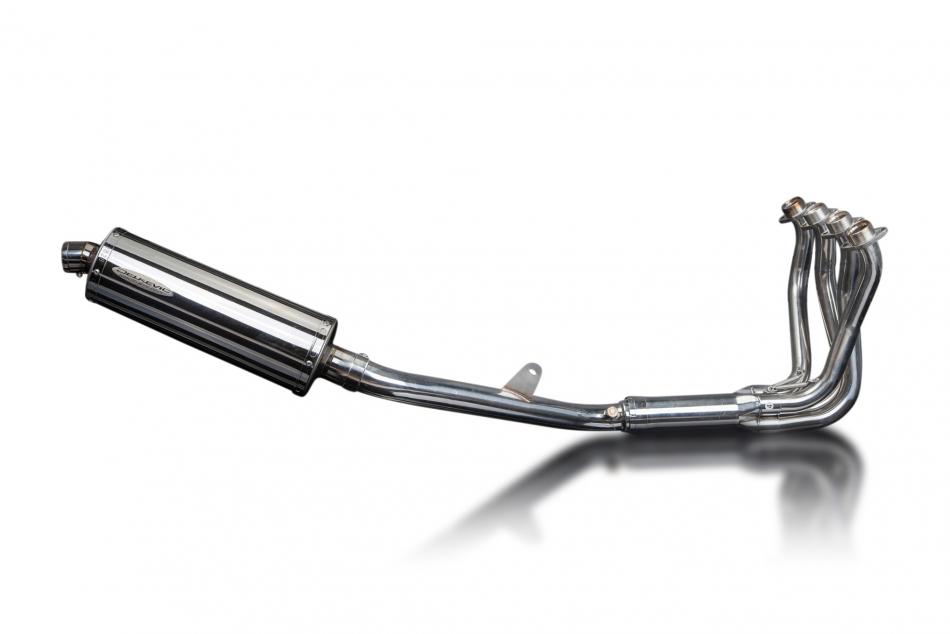 HONDA CBR1100XX BLACKBIRD FULL 4-1 EXHAUST SYSTEM 350mm STAINLESS OVAL BSAU