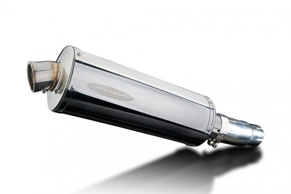 NINJA 250R 2008-2013 / 300 NINJA - Z300 2013-2016 / OVAL 350mm (14 inch) SILENCER 304 STAINLESS STEE