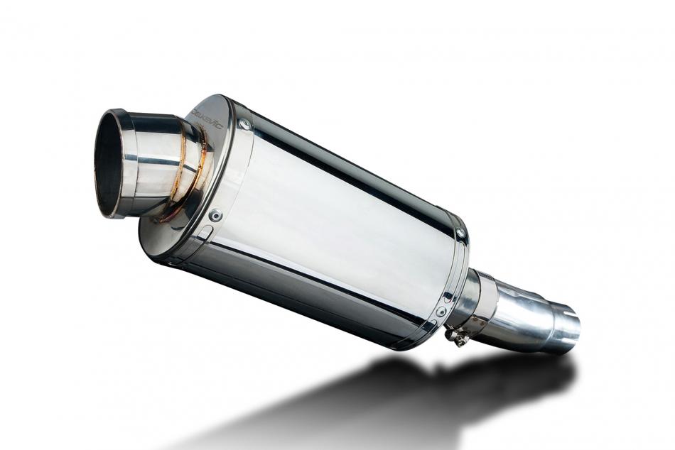 NINJA 250R 2008-2013 / 300 NINJA - Z300 2013-2016 / SS70 OVAL 225mm (9 inch) SILENCER 304 STAINLESS