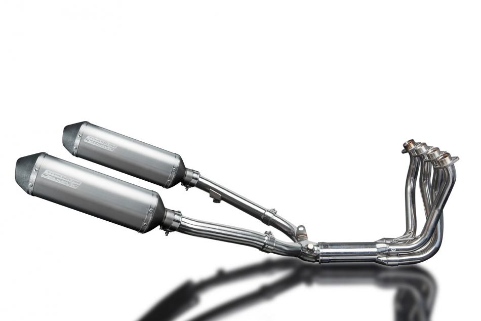 CBR1100XX BLACKBIRD 1996-2009 / XOVAL 343mm (13.5 inch) TITANIUM SILENCERS 4-2 COMPLETE SYSTEM