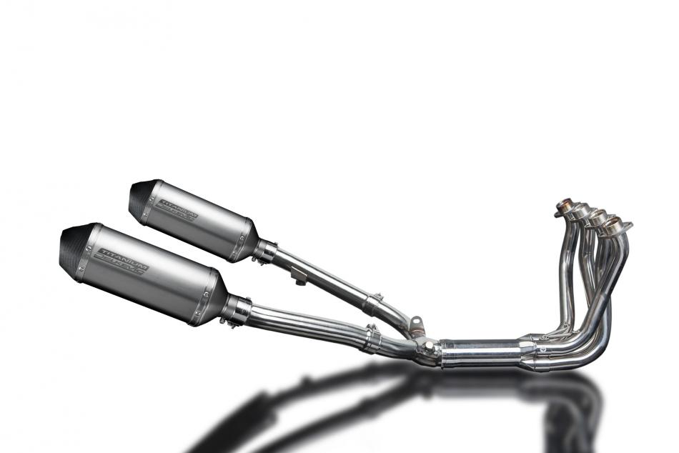 CBR1100XX BLACKBIRD 1996-2009 / XOVAL 260mm (10 inch) TITANIUM SILENCERS 4-2 COMPLETE SYSTEM