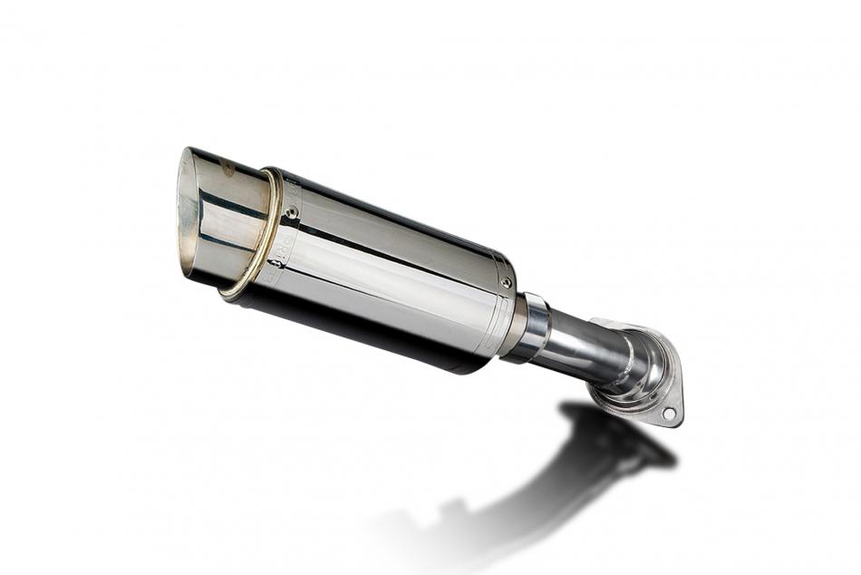 HONDA VFR750 1990-1993 200mm ROUND STAINLESS SILENCER EXHAUST KIT