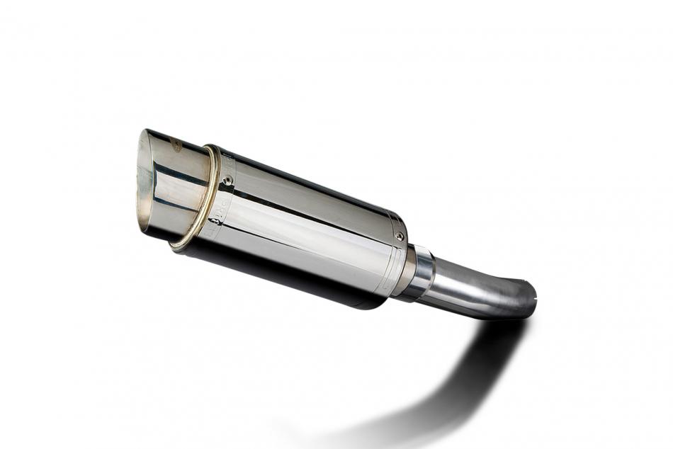 SUZUKI GSX-S750 2015-2019 200mm ROUND STAINLESS SILENCER EXHAUST KIT