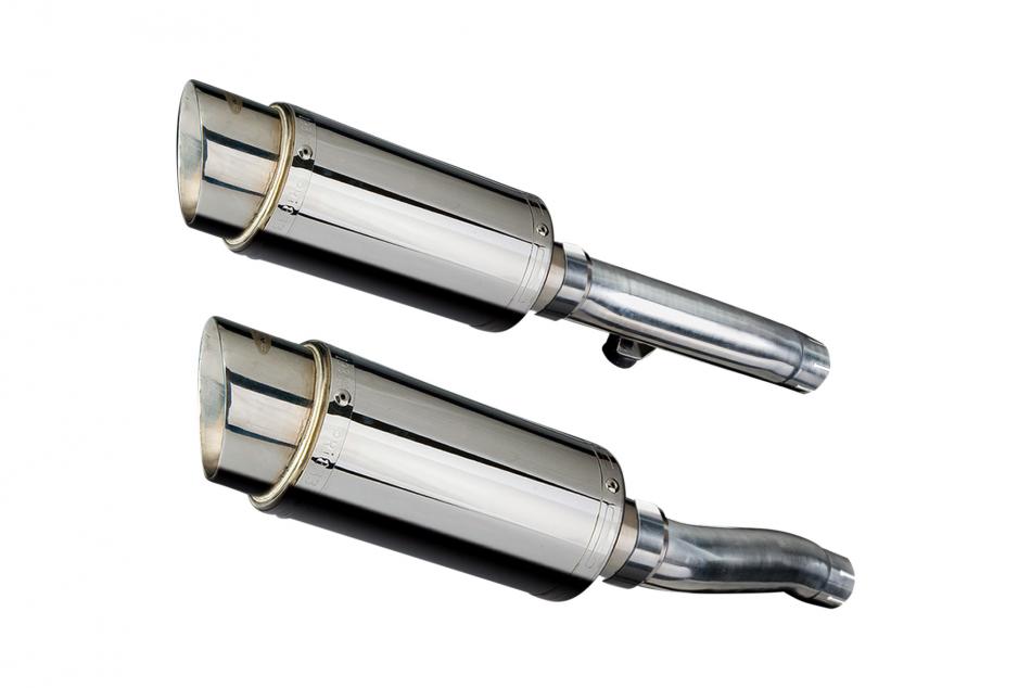 TRIUMPH TRIDENT SPRINT 900 94-97 200mm ROUND STAINLESS SILENCER EXHAUST KIT