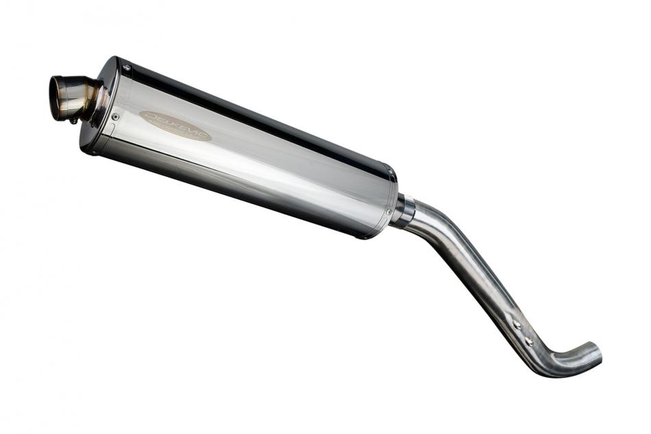 TRIUMPH TIGER 1050 2006-2012 450mm OVAL STAINLESS BSAU SILENCER EXHAUST KIT