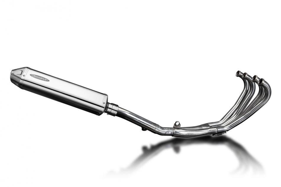 Honda CBR600 FH FJ FK FL 87-90 Full Exhaust 4-1 420mm TriOval Stainless Silencer