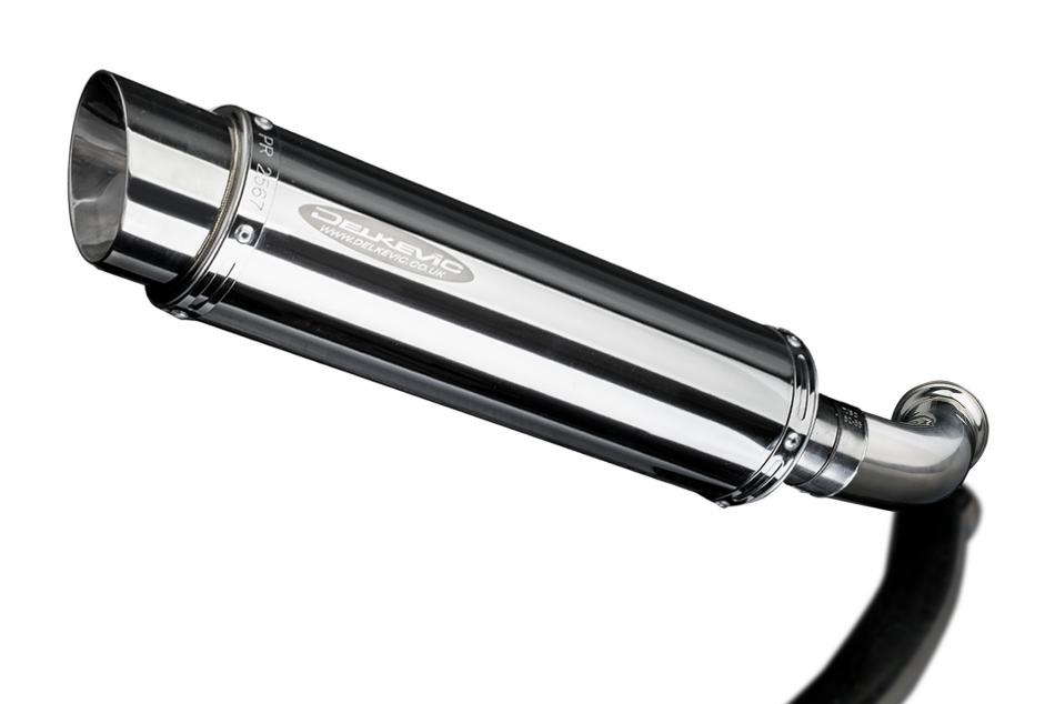 HONDA VFR750 1994-1997 350mm STAINLESS ROUND BSAU SILENCER EXHAUST KIT