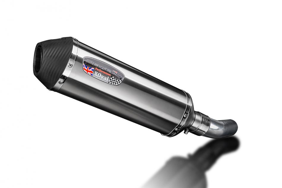 Kawasaki ZX-10R ZX10R 2008-2010 343mm X-Oval Stainless Exhaust Silencer Kit