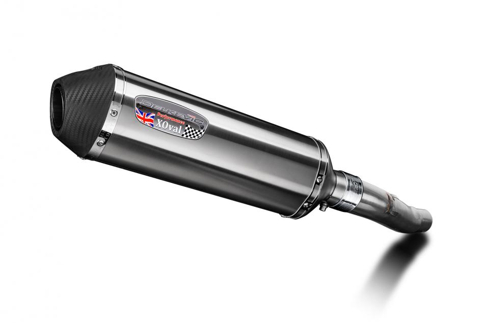 Triumph Sprint GT1050 2011-2015 343mm X-Oval Stainless Exhaust Silencer Can Kit