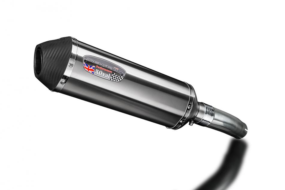 Suzuki GSXR600 L1-L6 2011-2016 343mm X-Oval Stainless Exhaust Silencer Can Kit