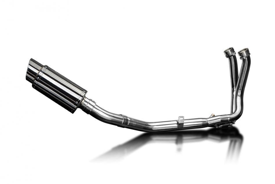 Honda CB750 Hornet 2023-2025 Full Exhaust 200mm Round Stainless Silencer Can