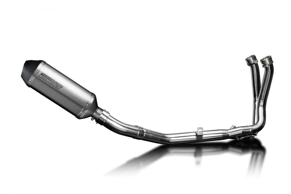 Honda CB750 Hornet 2023-2025 Full Exhaust 260mm X-Oval Titanium Silencer Can