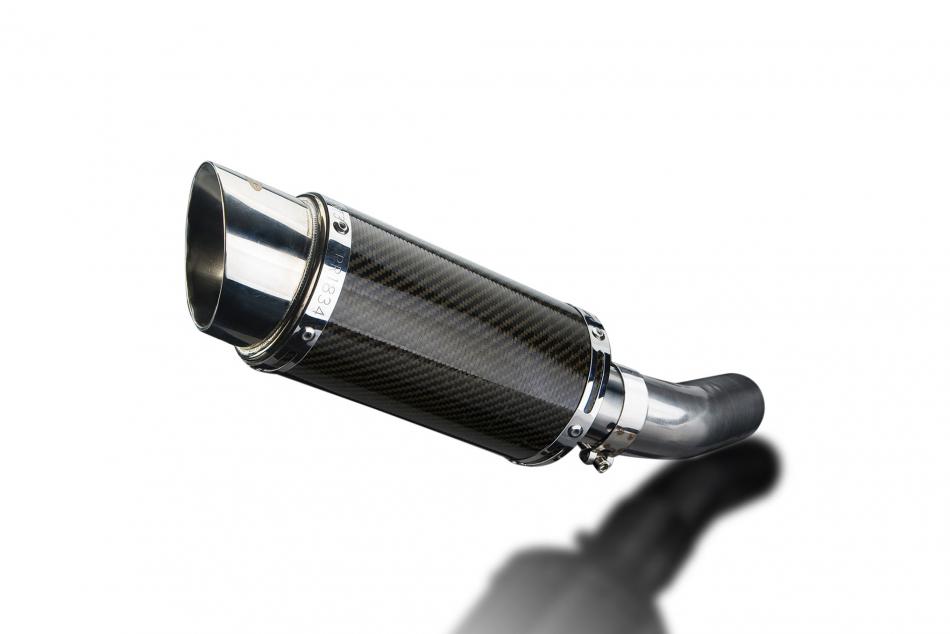 KAWASAKI ZX10R NINJA 2008-2010 200mm ROUND CARBON  SILENCER EXHAUST KIT