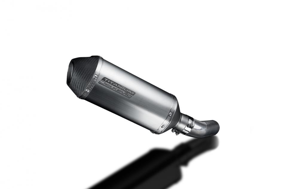 KAWASAKI ZX10R NINJA 2008-2010 260mm X-OVAL TITANIUM BSAU SILENCER EXHAUST KIT