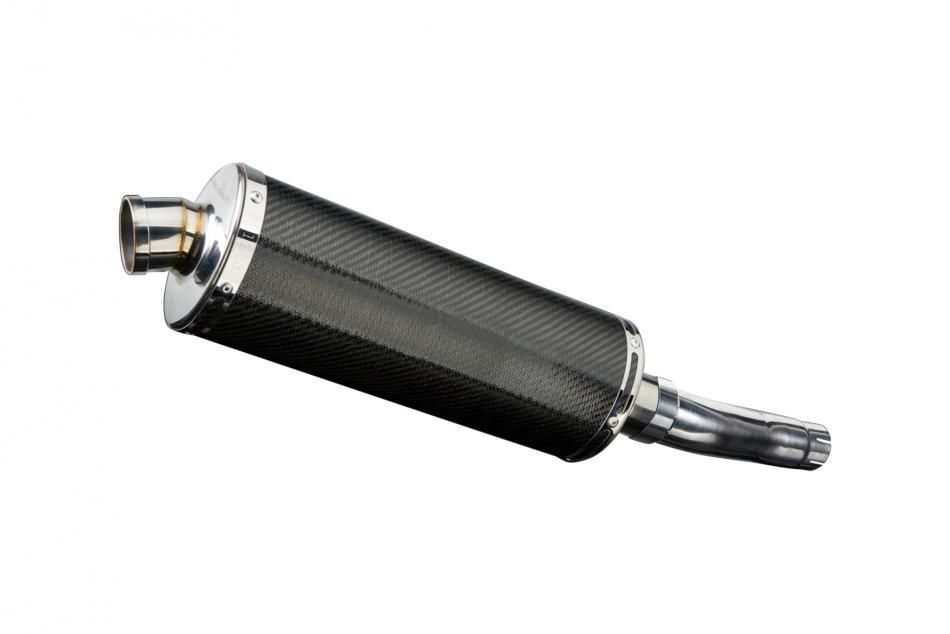 TRIUMPH SPEED TRIPLE 955i 02-04 350mm CARBON BSAU SILENCER EXHAUST KIT