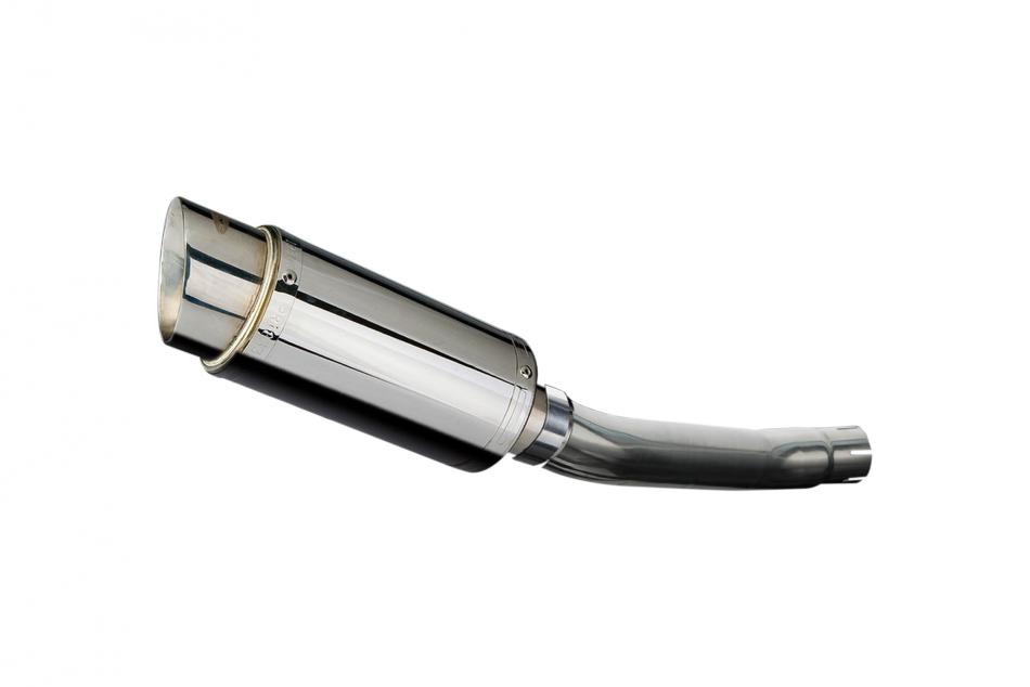 SUZUKI GS500E GS500F 1989-2009 200mm ROUND STAINLESS SILENCER EXHAUST KIT