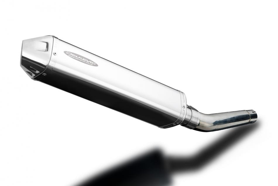 Yamaha FZR600 Fox Eye 1994-96 420mm Tri-Oval Stainless Exhaust Silencer Can Kit