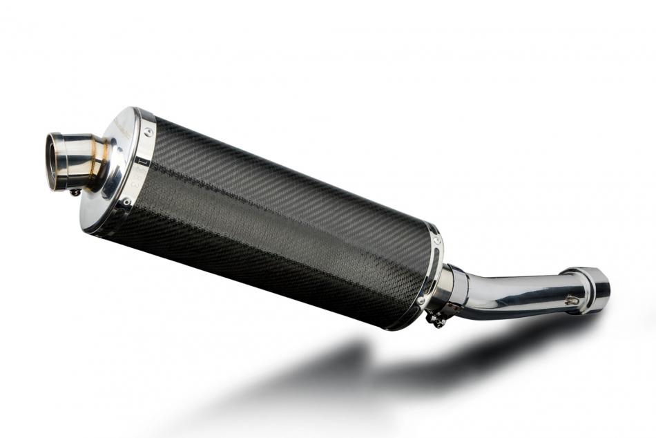 APRILIA TUONO R FACTORY 2002-05 350mm CARBON BSAU SILENCER EXHAUST KIT
