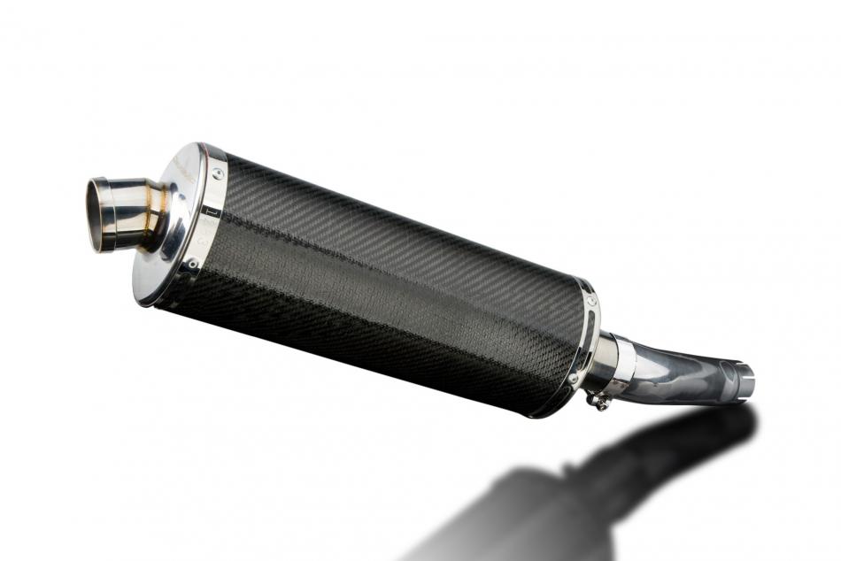SUZUKI GSXR750 GSX-R750 2008-10 350mm CARBON BSAU SILENCER EXHAUST KIT
