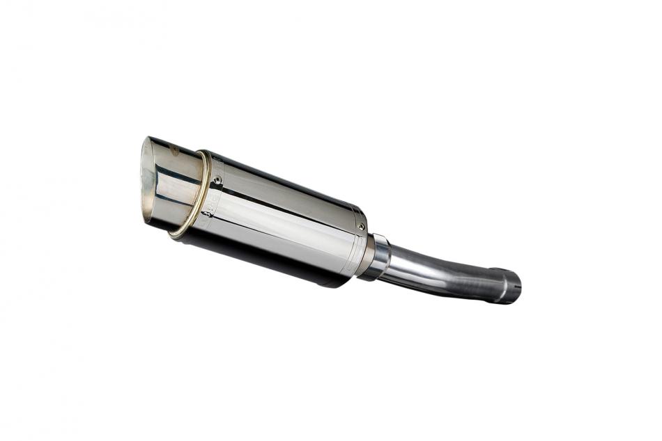 SUZUKI GSXR600 2001-2005 K1-K5 200mm ROUND STAINLESS SILENCER EXHAUST KIT